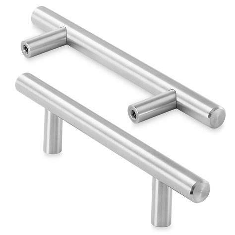 stainless steel cabinet knobs and handles|brushed stainless steel cabinet hardware.